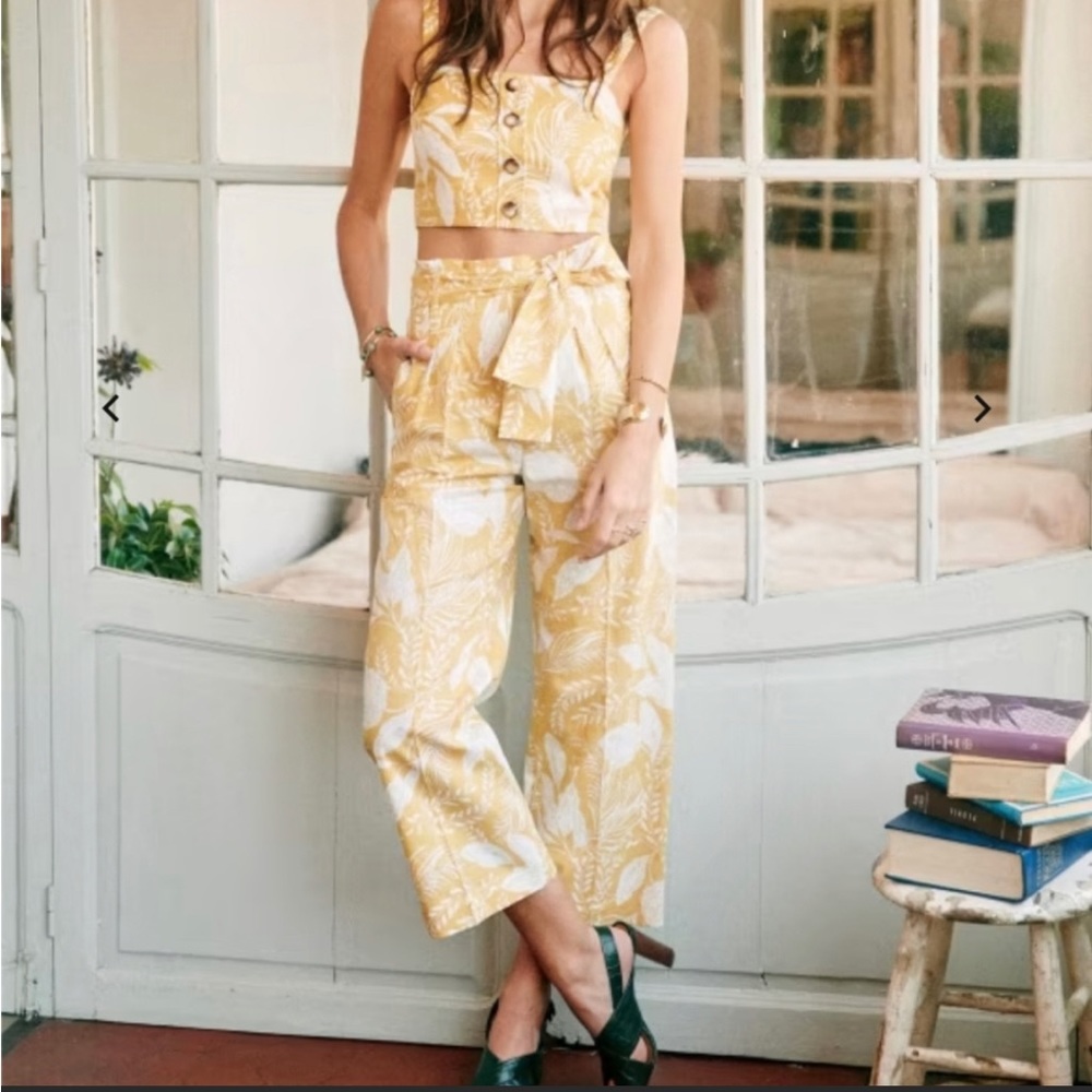 Sézane crop pants EUC!